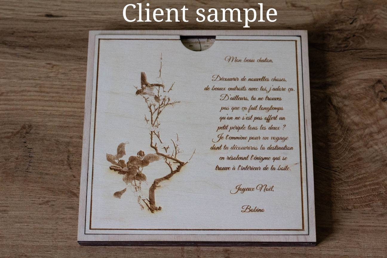 Puzzle/jigsaw gift box for kids and adults with your personalized picture