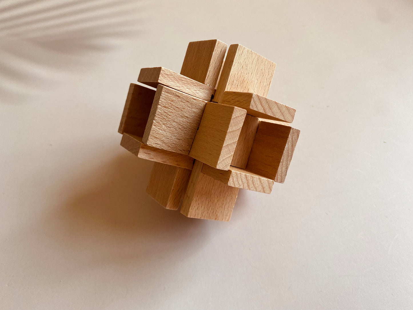 Wooden Puzzle - Wooden Brain Teaser Puzzle Adults,Wooden Jigsaw Puzzle,IQ Puzzle Gift for Rubik's Cube Enthusiasts,3D Wooden Gift for  Kids